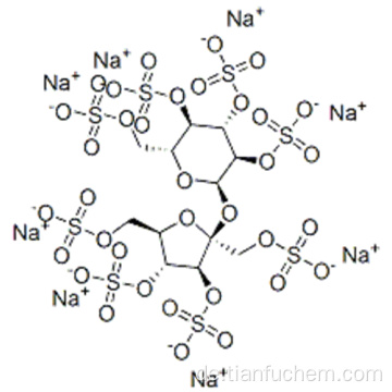 aD-Glucopyranosid, 1,3,4,6-Tetra-O-Sulfo-bD-Fructofuranosyl, 2,3,4,6-Tetrakis (Hydrogensulfat), Natriumsalz (1: 8) CAS 74135-10-7